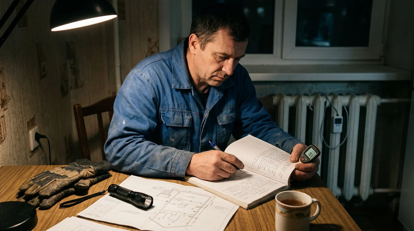 Үйге кірердегі температура қалыпты болса да пәтердің салқындауы
