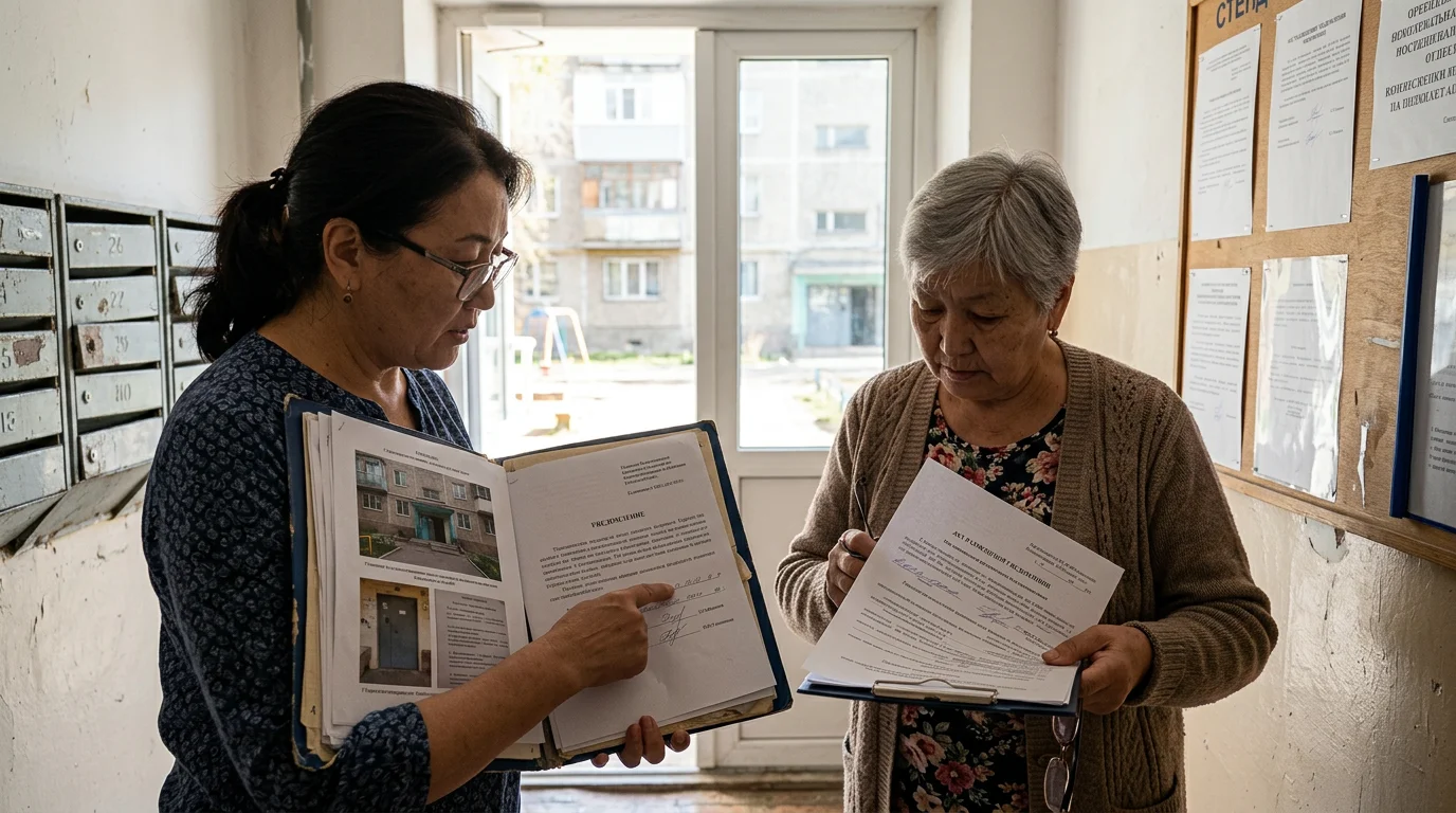 Жиналыс туралы хабарландыру өзін өзі дәлелдемейді