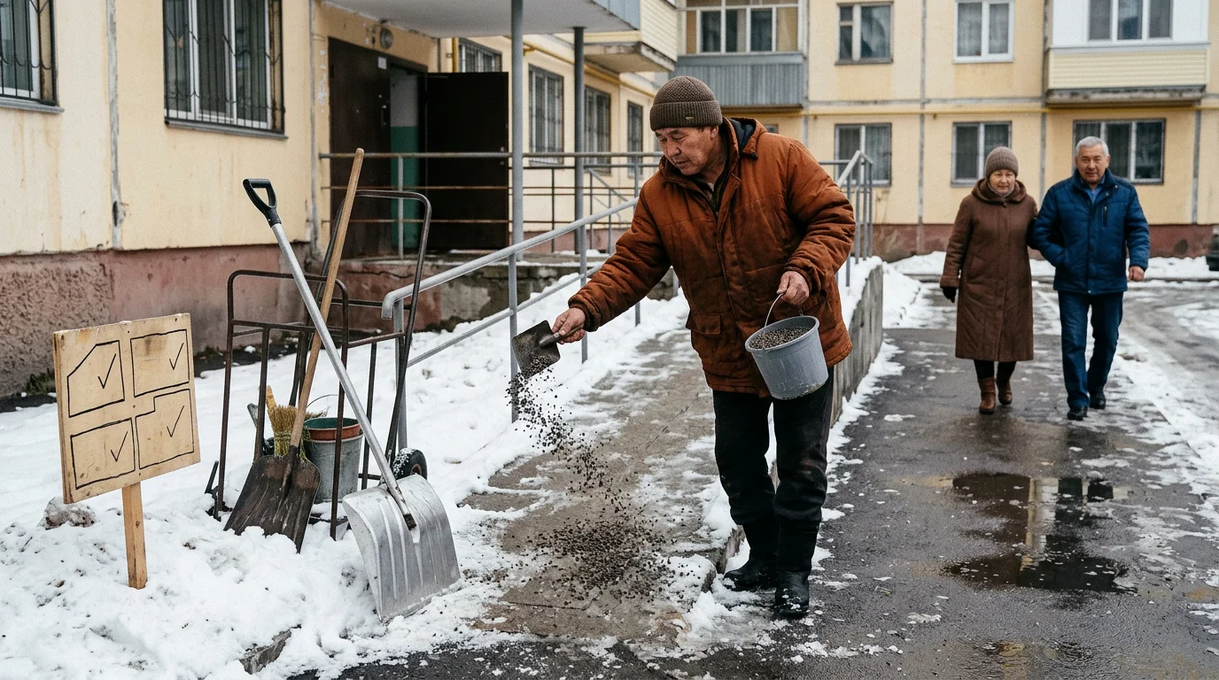 Кіреберістер мен үй маңын тазалау