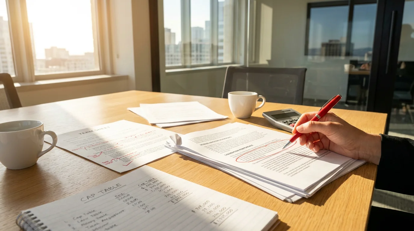 The VC term sheet clauses that change your deal