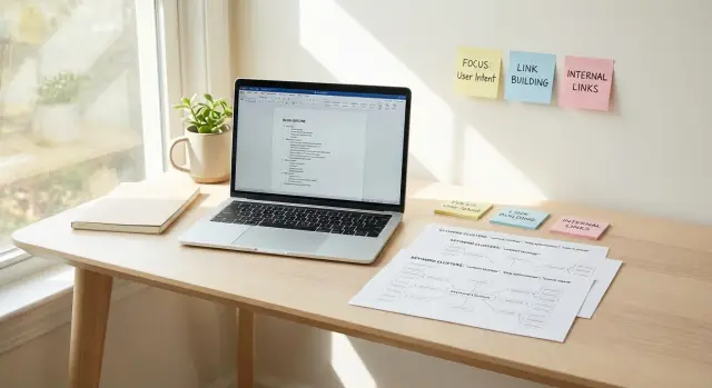 Content outline from keyword clusters: a clear way to structure