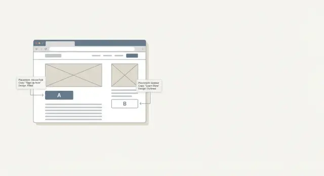A/B testing CTAs on informational content without losing trust