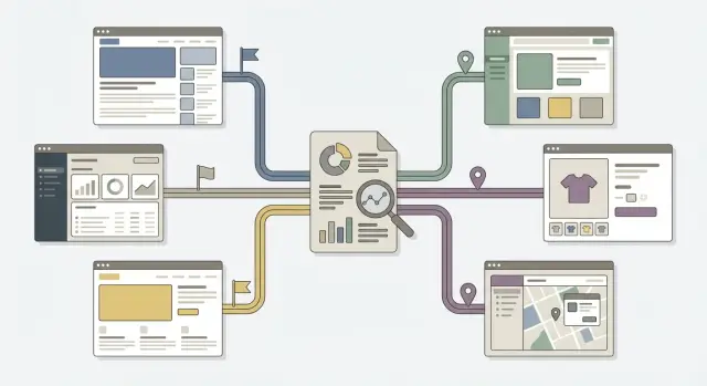 Scale content across multiple websites without duplicate pages